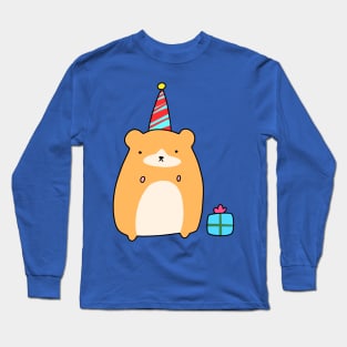 Birthday Hamster Long Sleeve T-Shirt